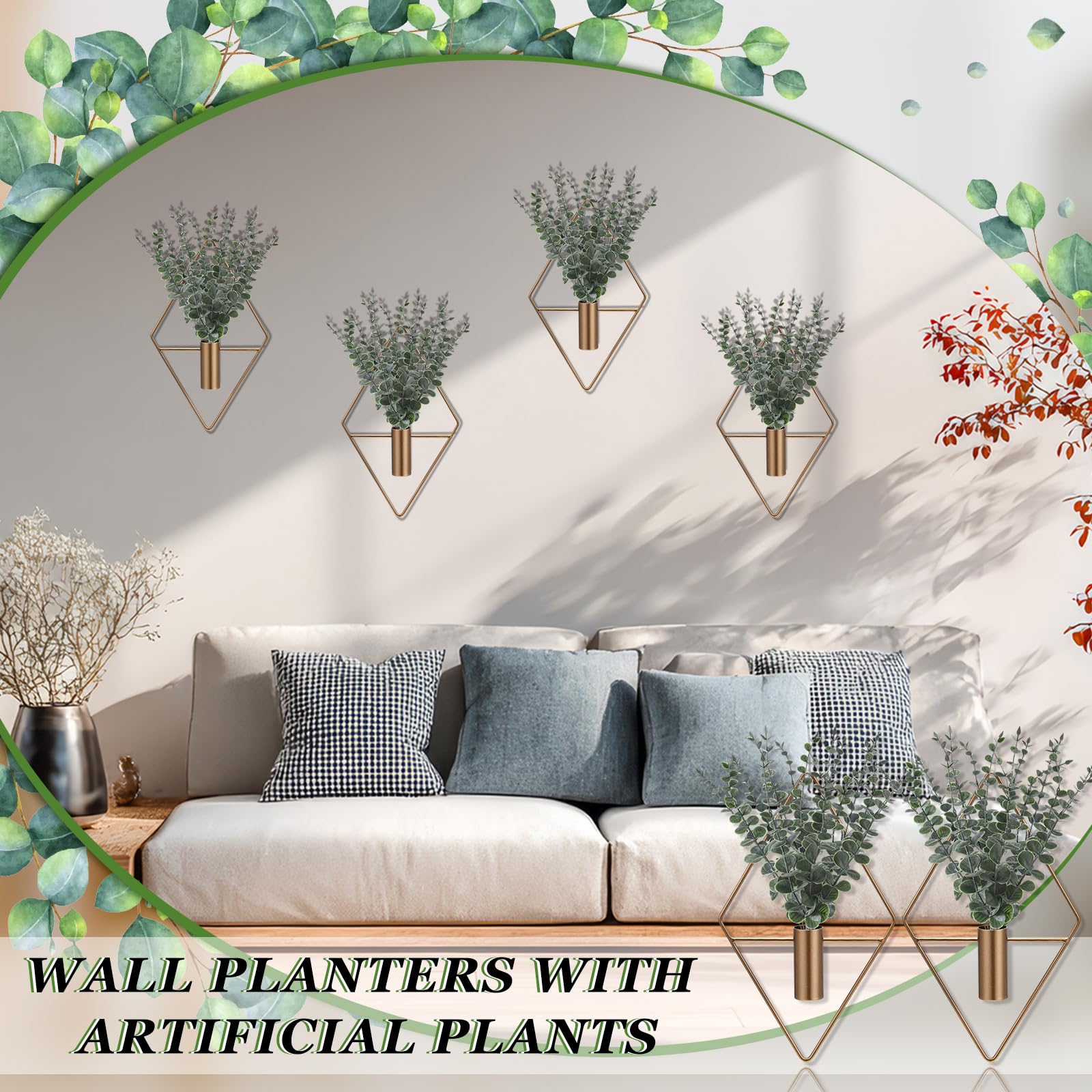 Jexine hanging planter assembly idea demonstrates easy mounting and display versatility