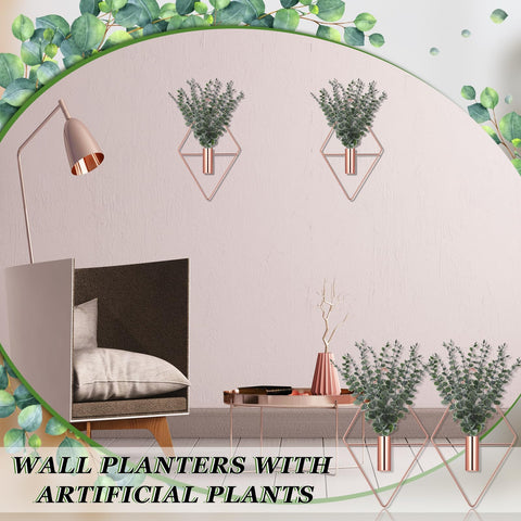 Rose gold finish and glossy metal enhance light and decor impact.