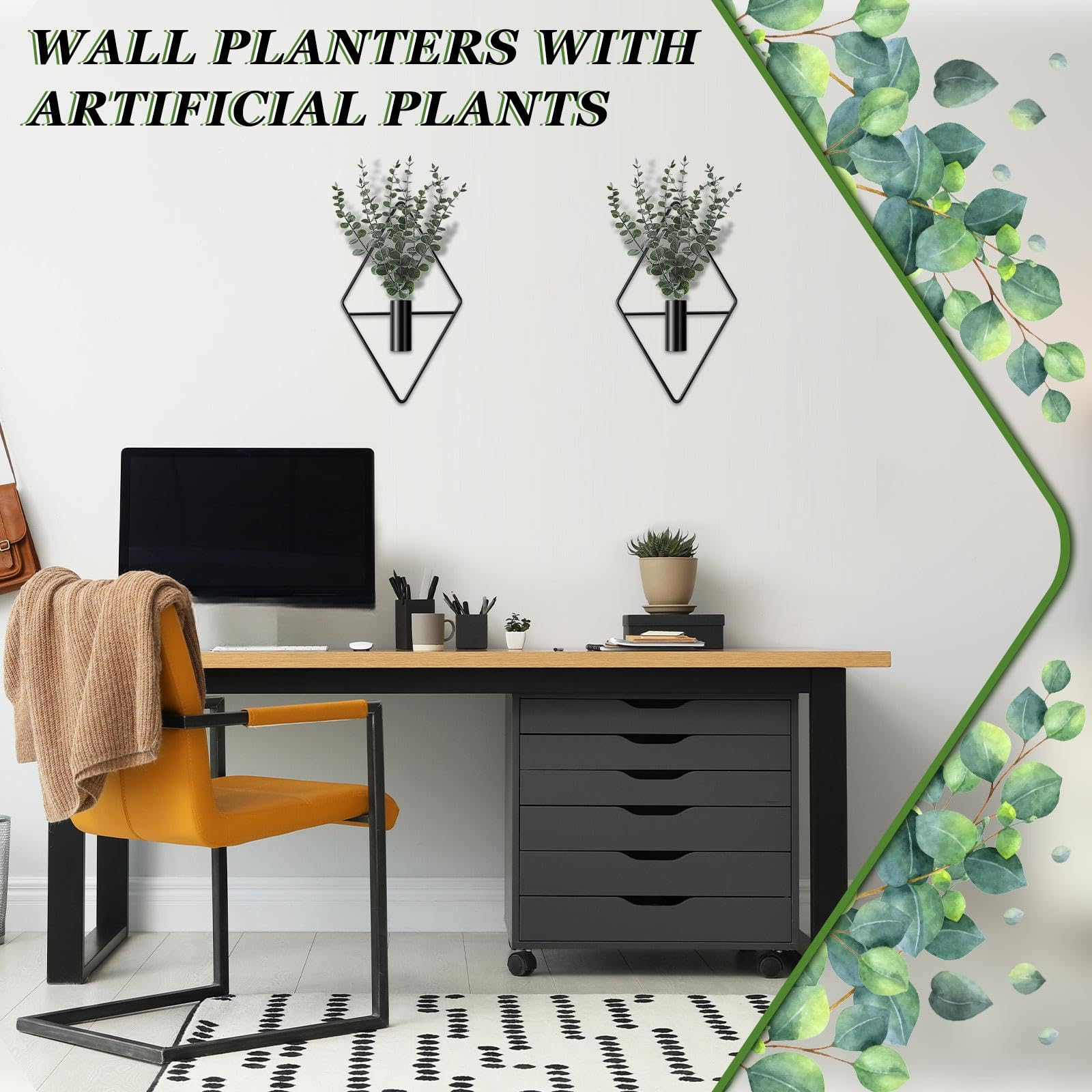 Jexine wall decor suited for living rooms, offices, and bathrooms.