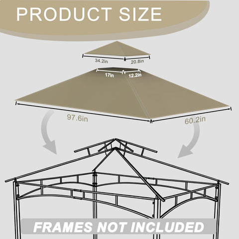 PU waterproof coating visible on Jexlundo canopy for wet weather grilling