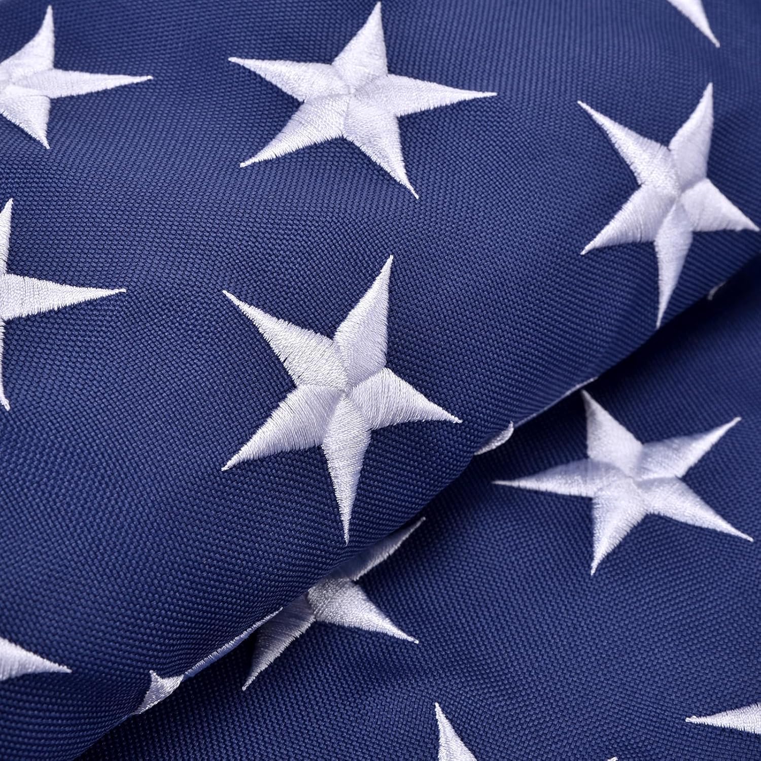 Jexusev flag double-needle stitching reinforced seams for durability in windy conditions