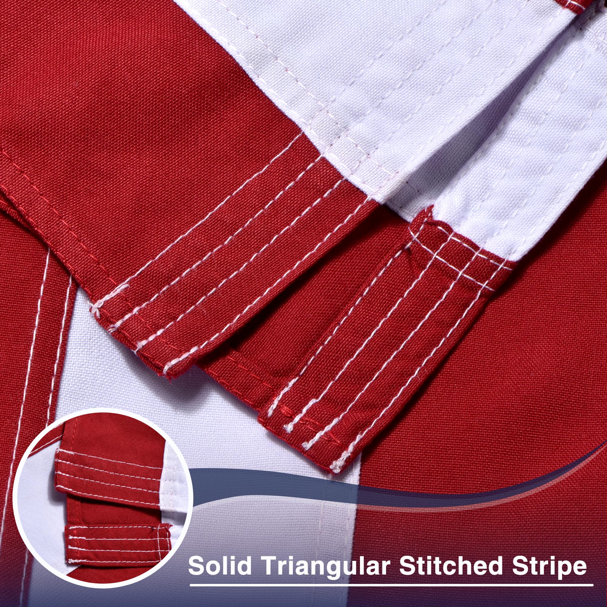 Jexusev flag easy to clean minimal maintenance after outdoor use