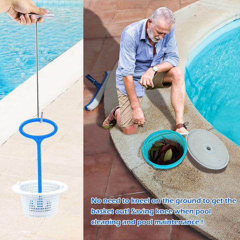 Jeyeou ergonomic handle design reduces bending for easier maintenance.