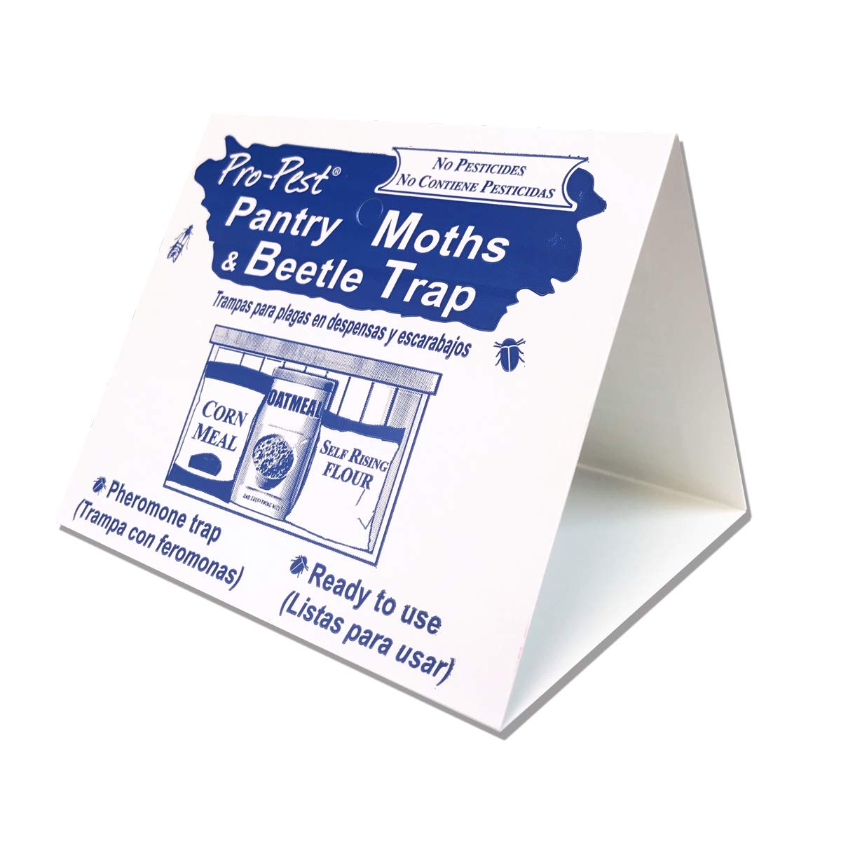 JF Oakes Pro-Pest Pantry Traps: two pre-baited traps for quick, non-toxic moth control.