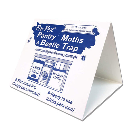 JF Oakes Pro-Pest Pantry Traps: two pre-baited traps for quick, non-toxic moth control.