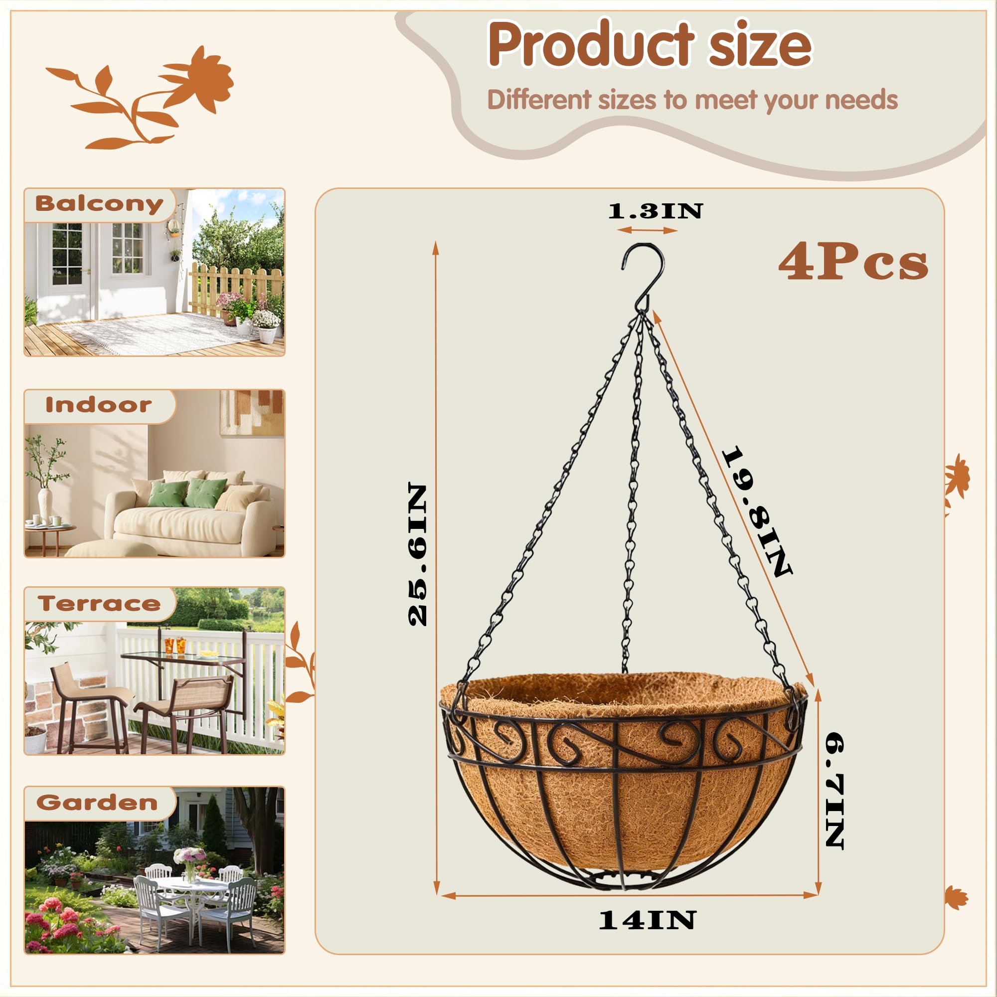 JFFLYIT wall-decor garden setup showcases space-saving display.