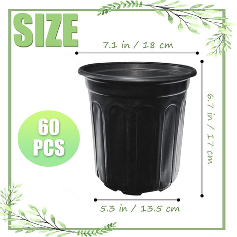 Jgalnim seedling pots with drainage holes for healthy root systems