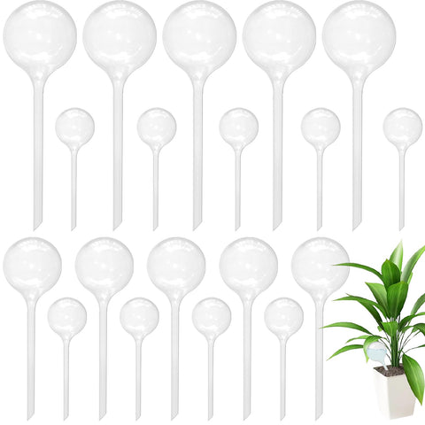 Jgalnim large watering globe in soil showing steady moisture for bigger pots