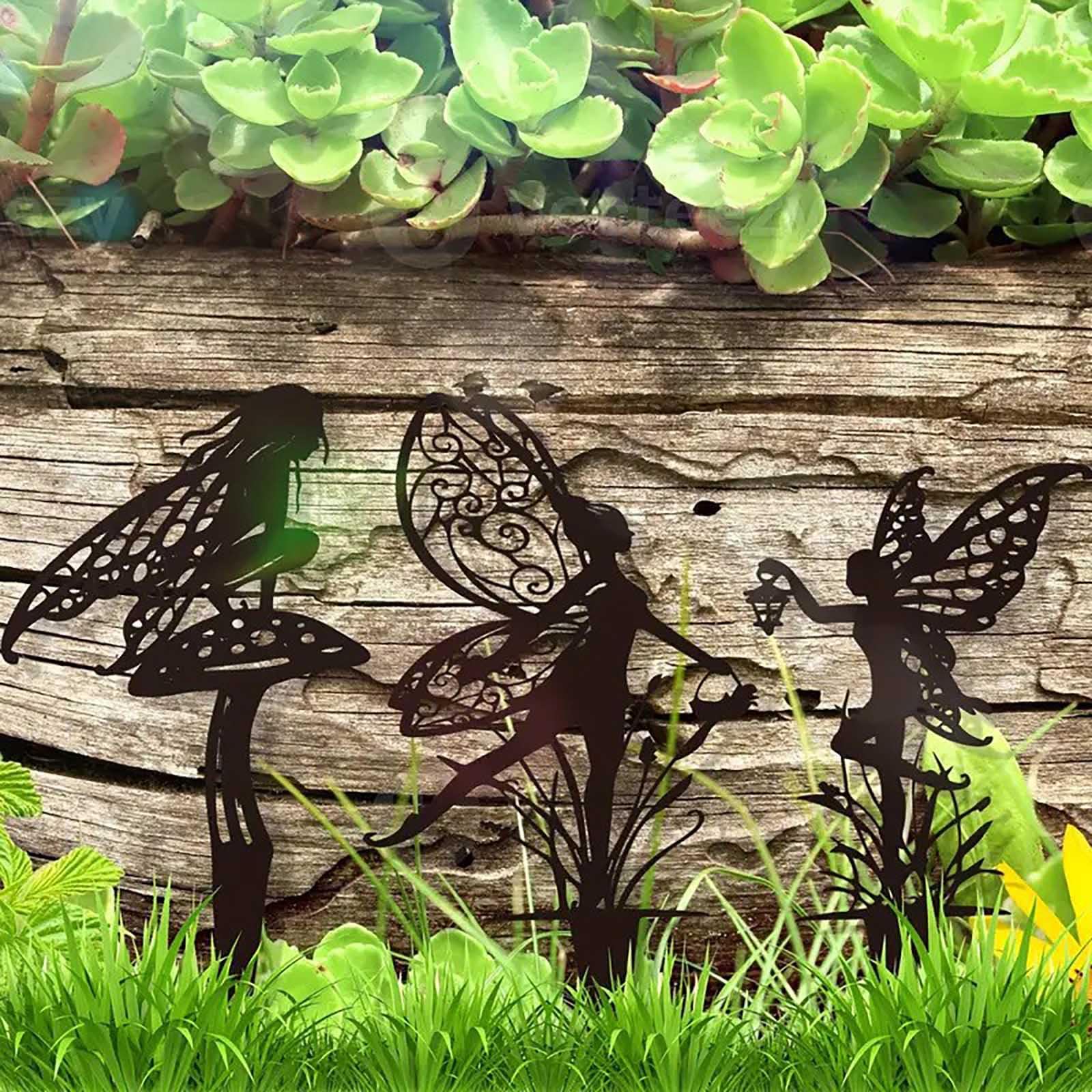 JGZTJXNK decorative fairies accent all-around garden decor and fairy-tale vibes.