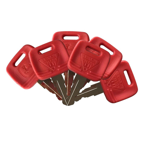 JHJEWH durable metal plastic ignition keys for rugged farm use