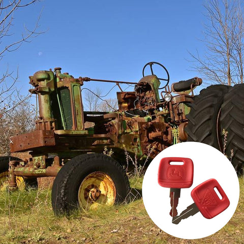 JHJEWH tractor sprayer telehandler ignition keys in action