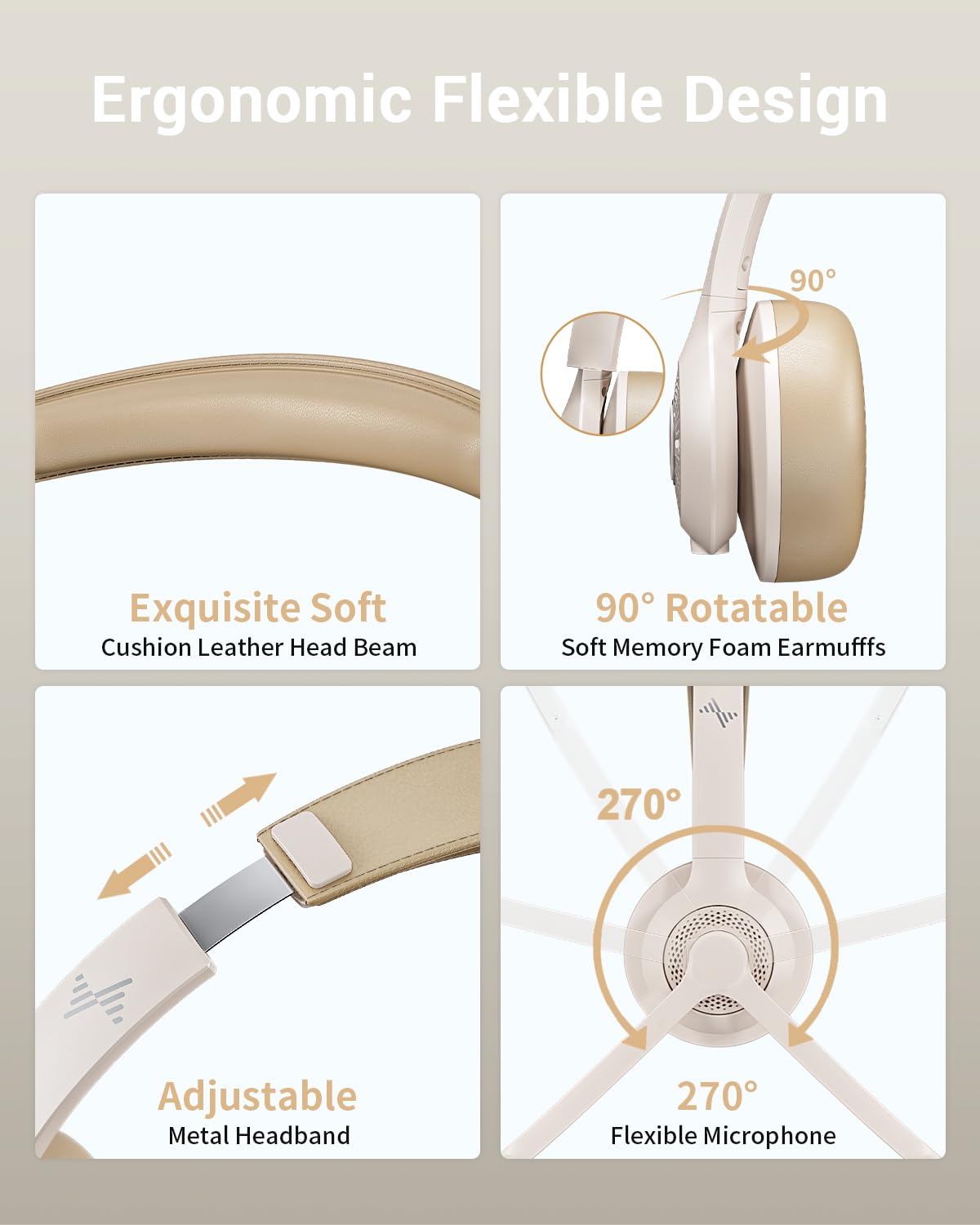 JIAMQISHI long battery life with 14 hours talk time and fast 10-minute charge.