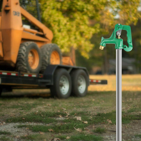 JIANBENKJ durable cast-iron head with weather-resistant finish.