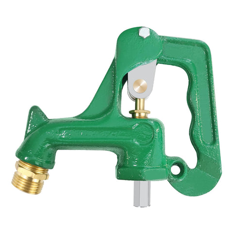 JIANBENKJ frost-proof hydrant head front view highlights durable brass for outdoor irrigation.