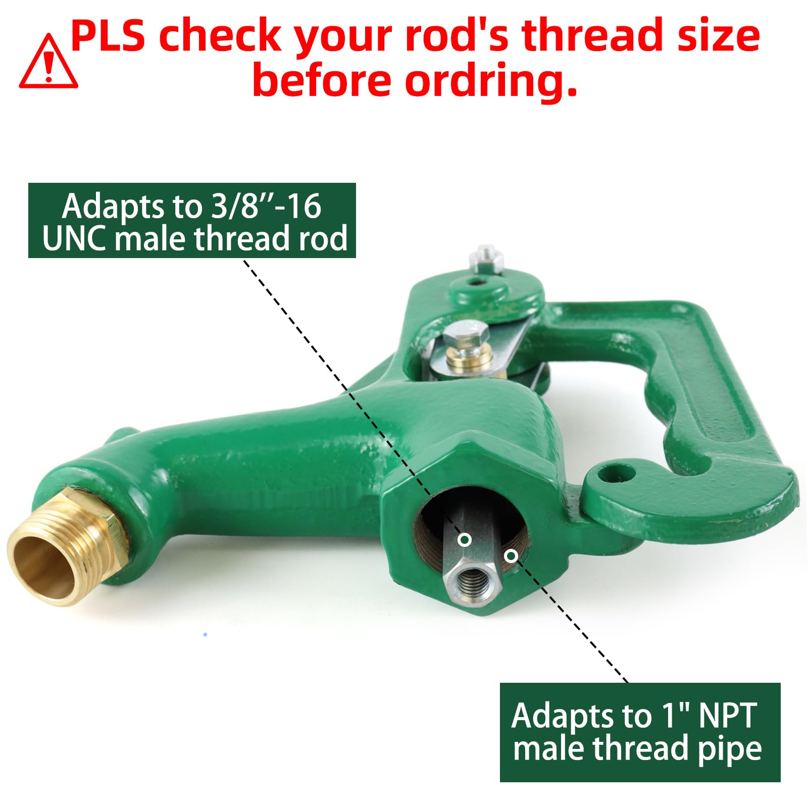 JIANBENKJ hydrant head side view demonstrating smooth operation for reliable yard watering.