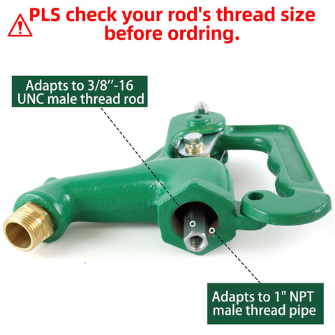 JIANBENKJ hydrant head side view demonstrating smooth operation for reliable yard watering.