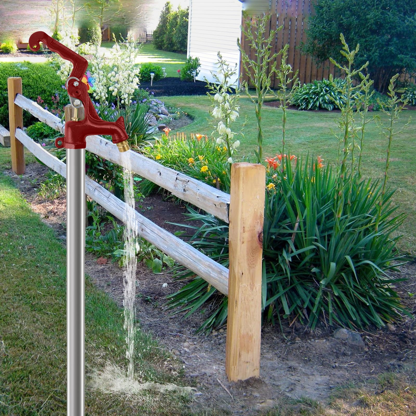 JIANBENKJ frost-proof yard hydrant suitable for yards, gardens, ranches and farms