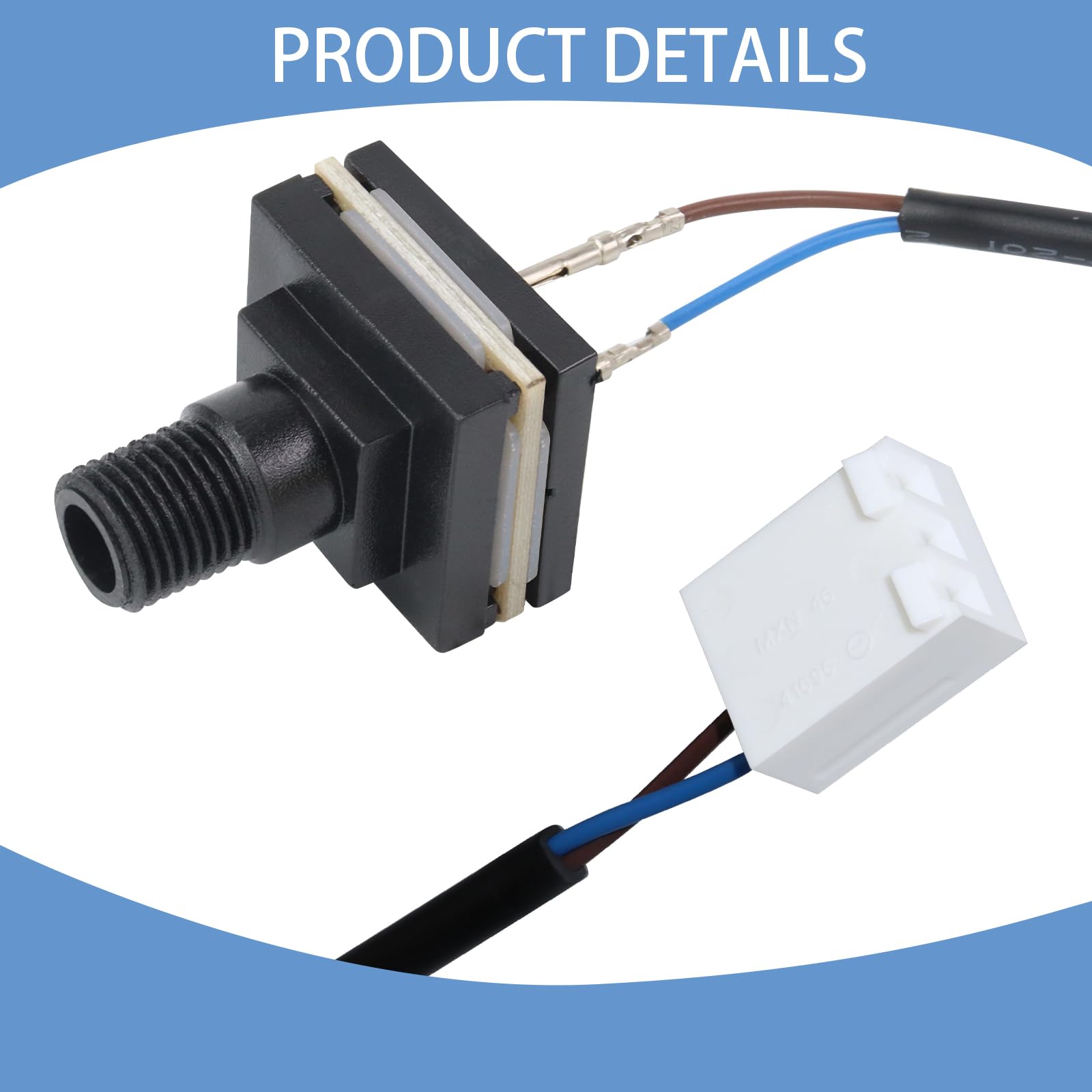 JIANBENKJ spa heater flow sensor helps prevent overheating and provides stable heat.