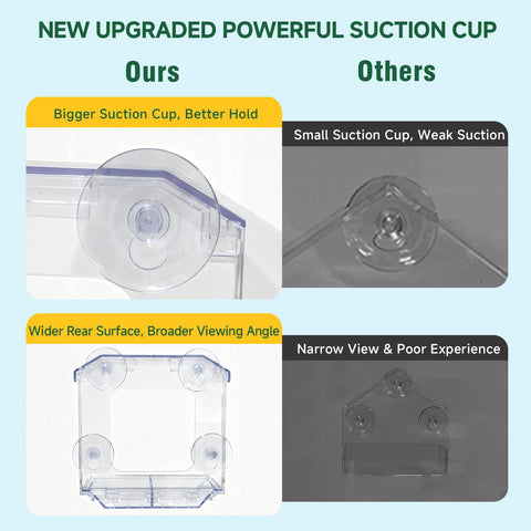 JICYOUP durable, squirrel-resistant build for outdoor bird watching