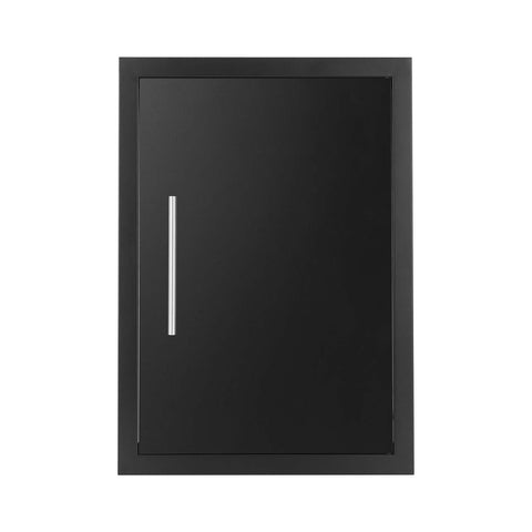 JIE JIN outdoor kitchen door with removable hinge for easy storage and cleaning.
