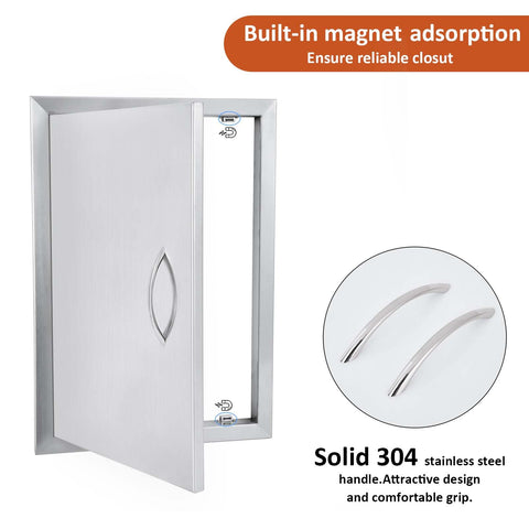 JIE JIN welded top corners provide sleek, robust appearance