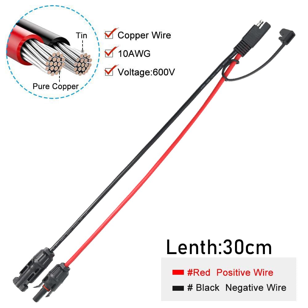 Jienk SAE polarity reverse adapter to align polarity safely across brands.
