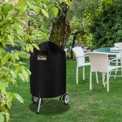 Opp bag included for neat storage after using the grill cover
