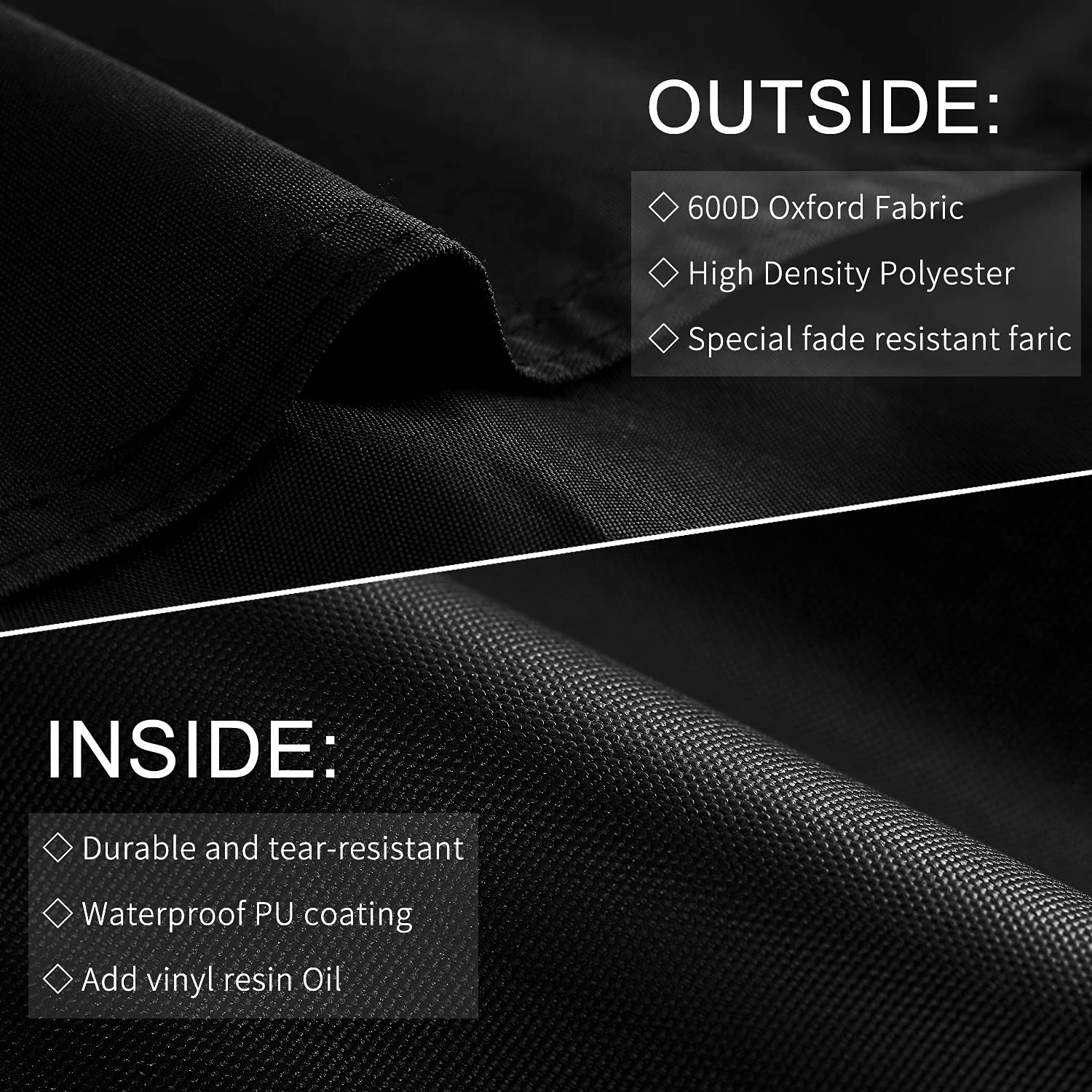 Jiesuo Traeger Ironwood 650 cover cleans easily with a hose and dries quickly