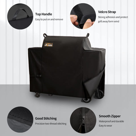 JIESUO waterproof lining detail guards against moisture on the grill.