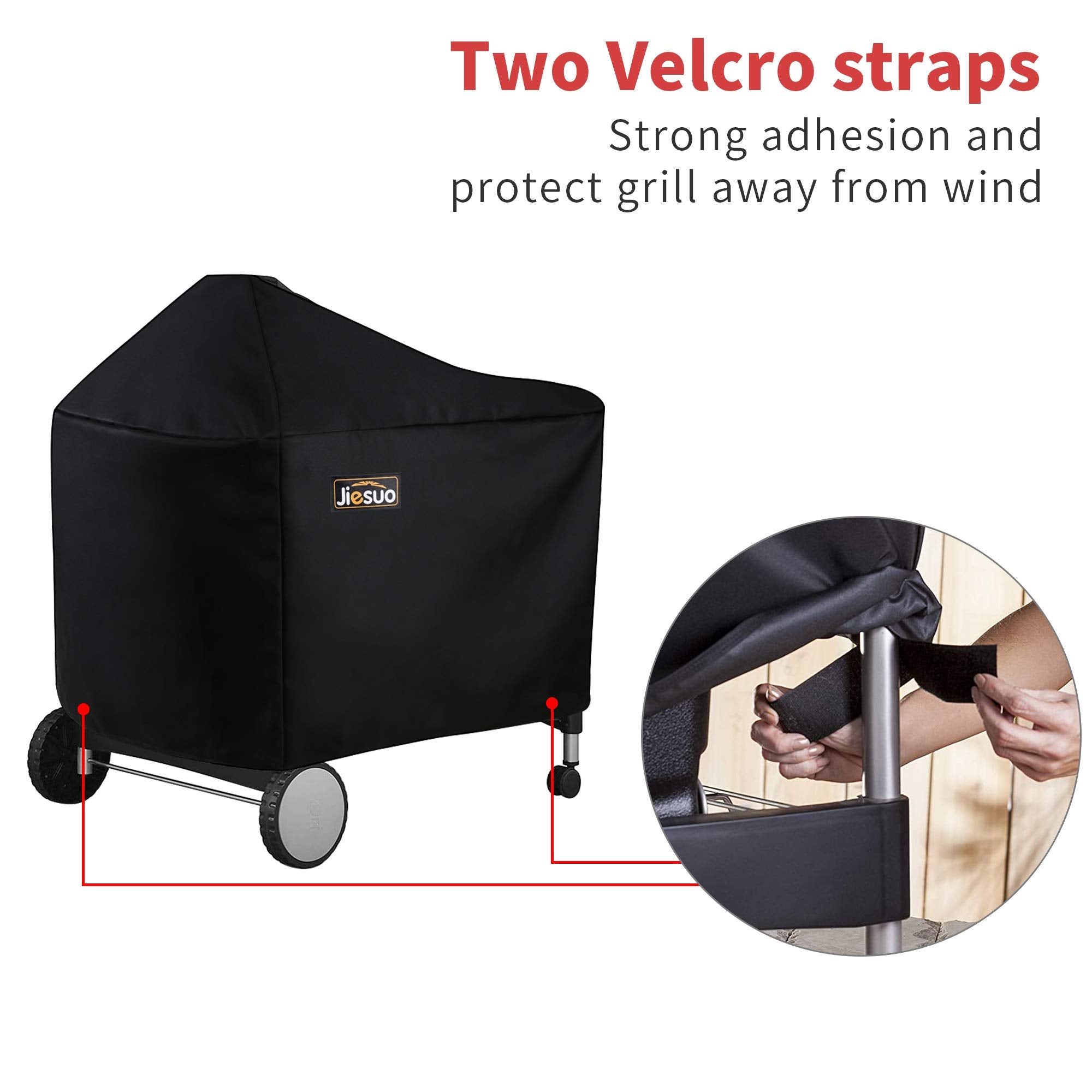 PVC waterproof lining inside JIESUO grill cover