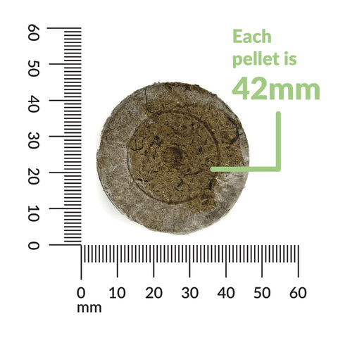 Jiffy bulk refill pack of 125 pellets for convenient seed-starting