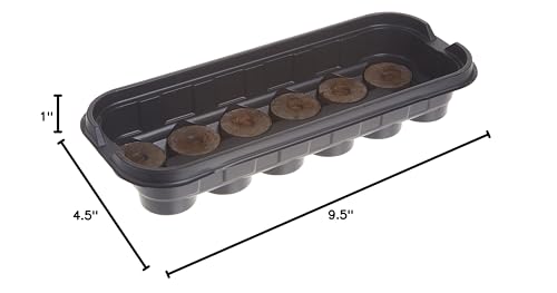Jiffy eco-friendly seed starting kit with biodegradable pellets.