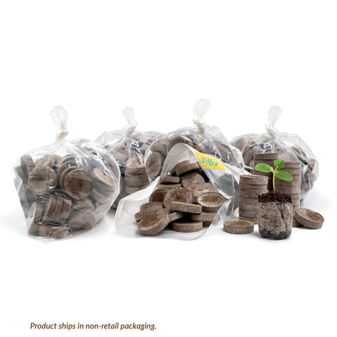 Jiffy peat pellets adapt across flowers, herbs, and vegetables.