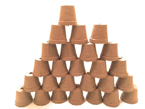 OMRI-listed Jiffy-Pots suitable for organic seed starting.