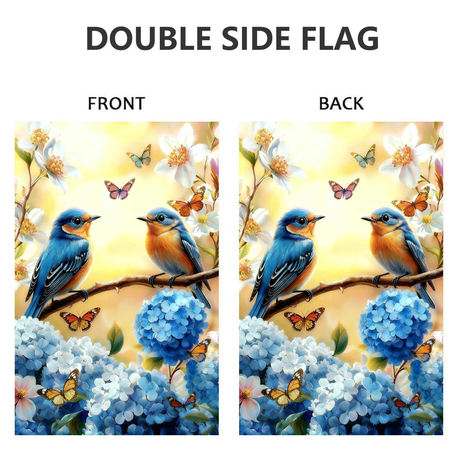 JIGINOFV easy-install flag fits standard flag stands for quick setup