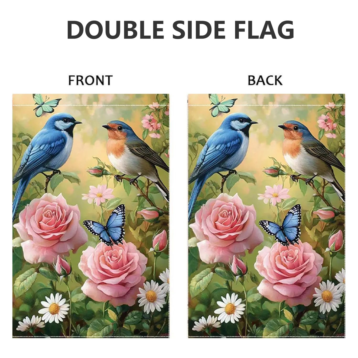 JIGINOFV easy-installation flag slips onto standard poles