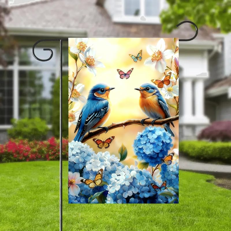 JIGINOFV spring-summer yard décor flag ideal for porches and gardens