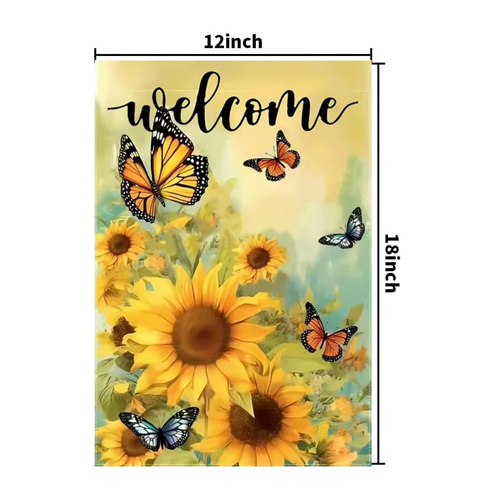 JIGINOFV weather-resistant stitching flag withstands daily outdoor use.