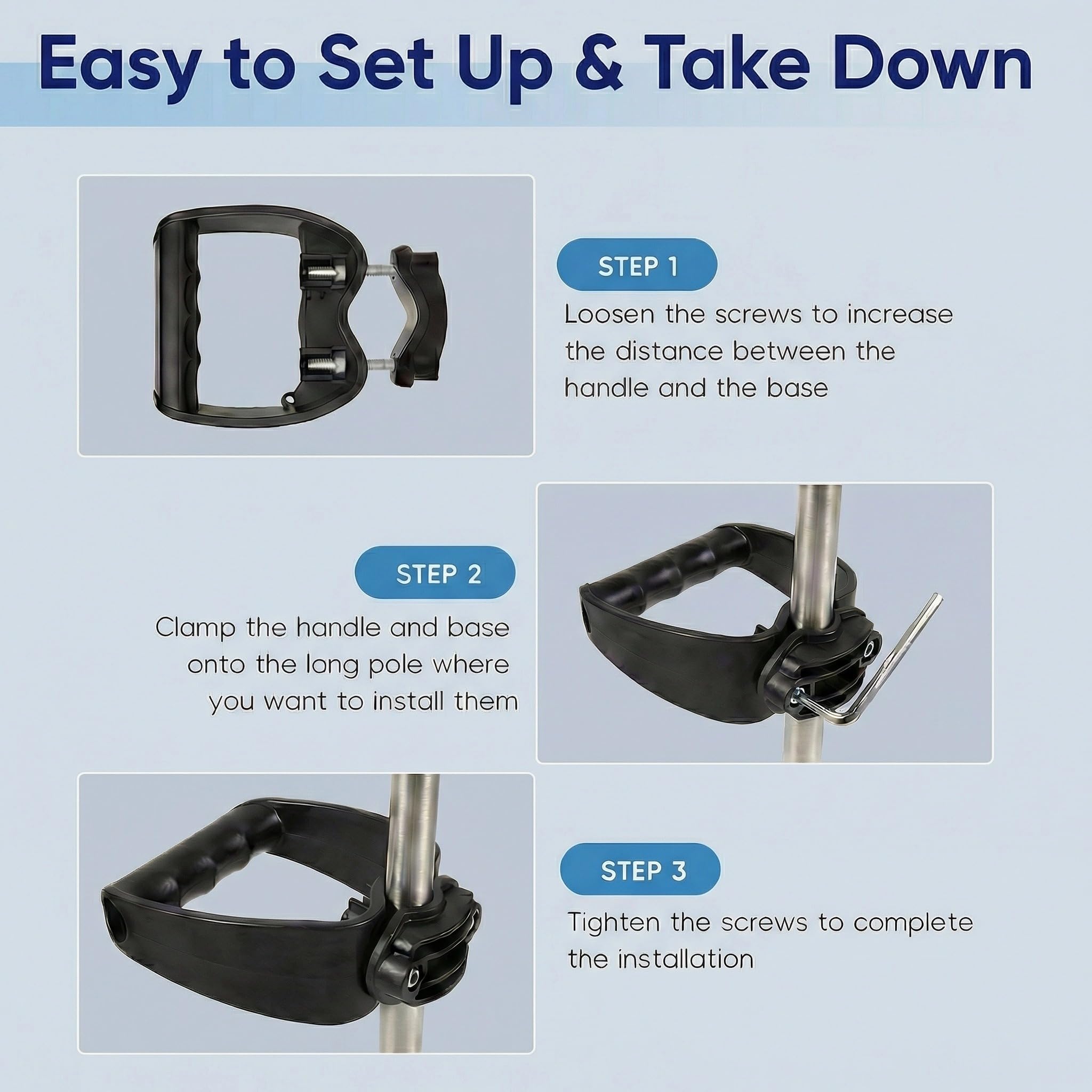 JiahaoTOLS adjustable positioning lets users tailor height for task comfort.