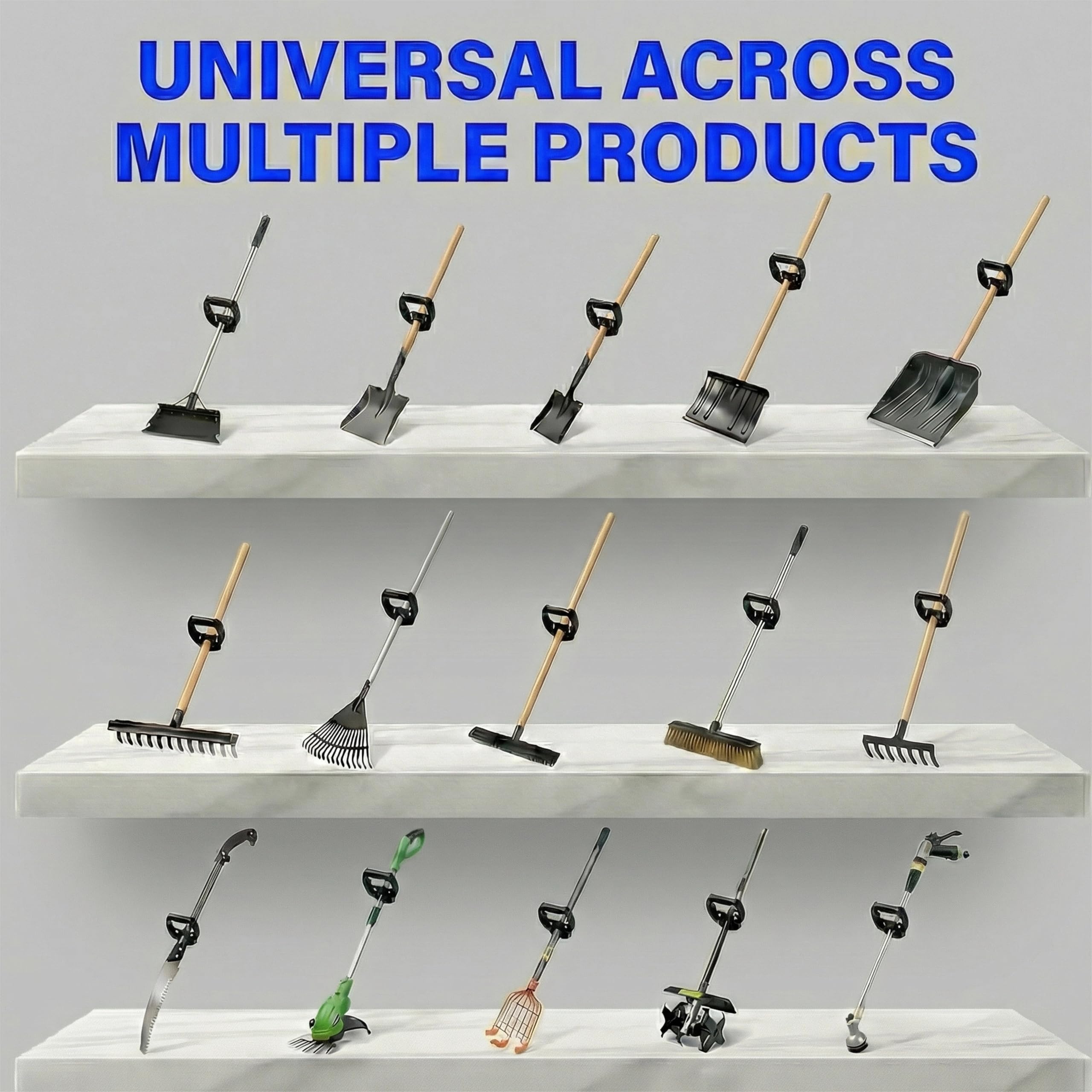 JiahaoTOLS sturdy attachment secures to tool handles for stable pushing and lifting.