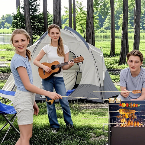 JIACHIL marshmallow skewers perfect for campfire treats and s'mores.
