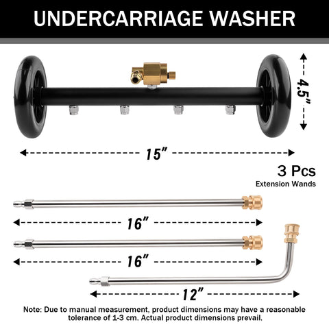 Jiimee 12-inch 90-degree extension wand widens cleaning angles.