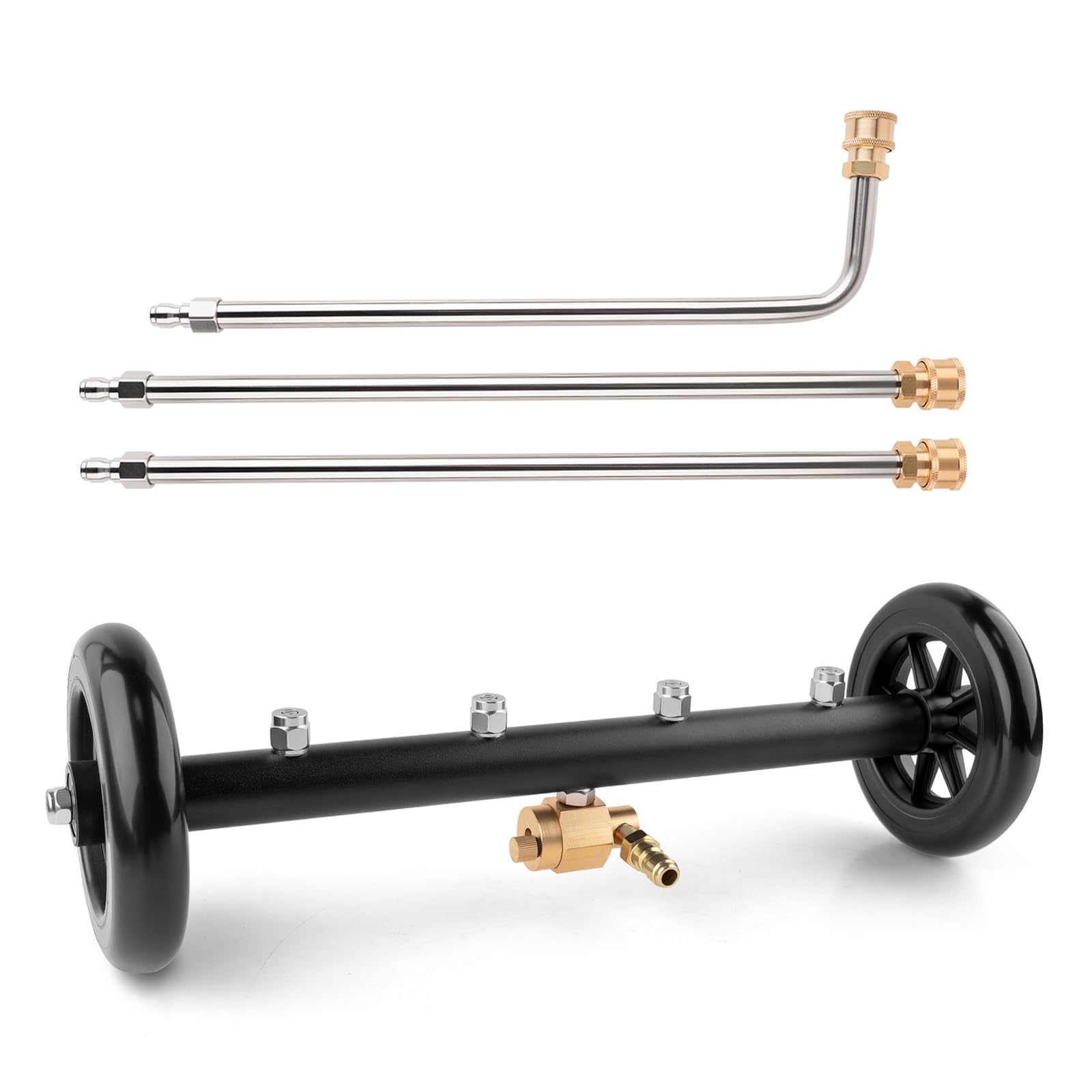Jiimee 16-inch undercarriage cleaner for thorough underbody cleaning.