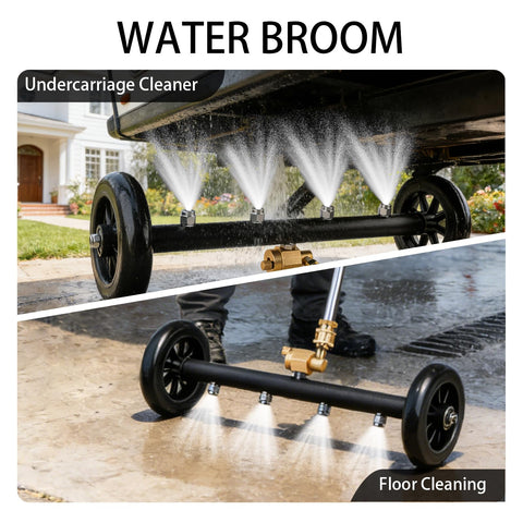 Jiimee driveway cleaning on flat surfaces for quick results.