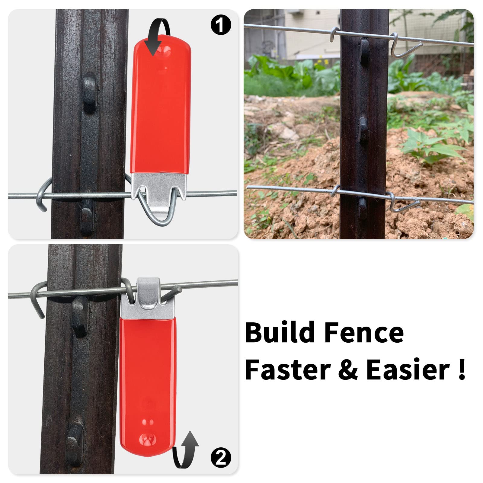 Jikbeed two-piece set enables versatile fence work