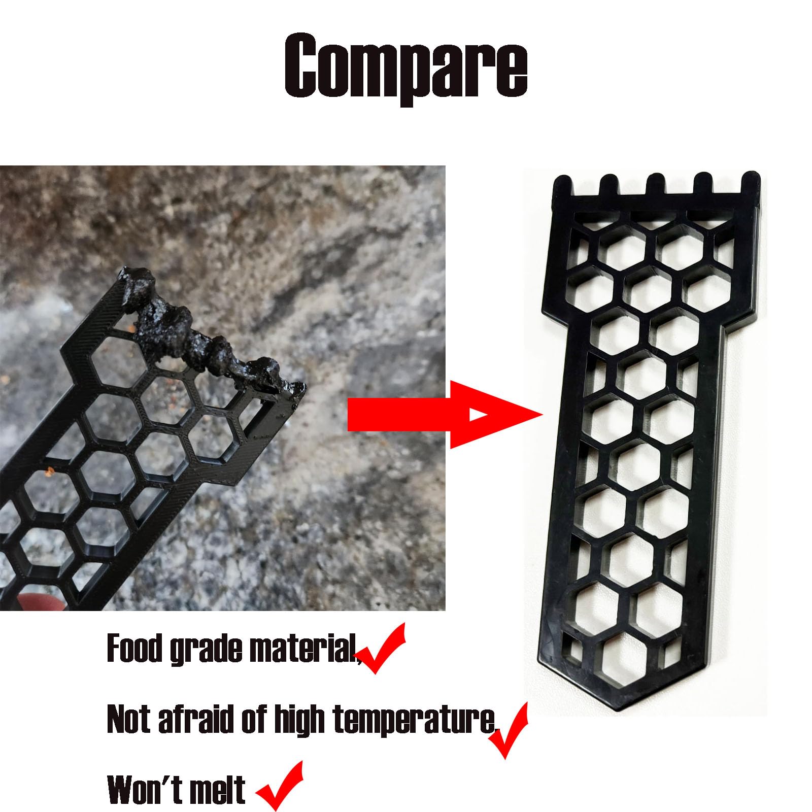 JILINWEI grill-cleaning tool works on griddle pans and flat pans