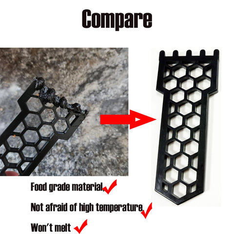 JILINWEI grill-cleaning tool works on griddle pans and flat pans