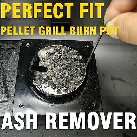 JIN BETTER GRILL PARTS ash cleaner included for easy post-grill cleanup