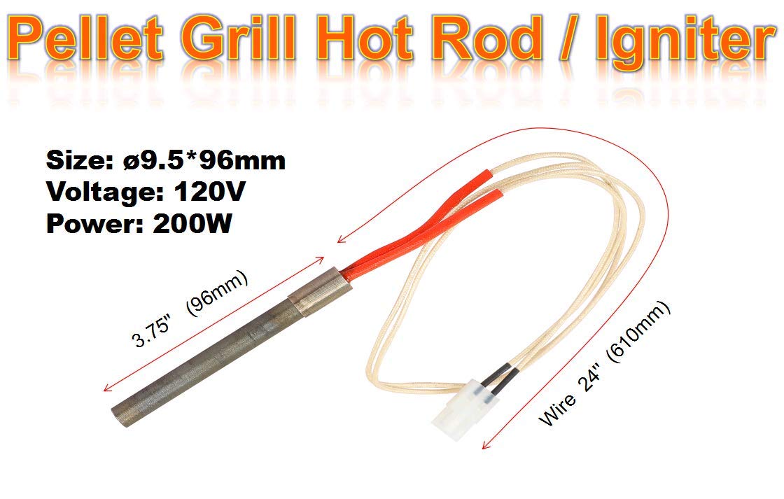 JIN BETTER GRILL PARTS fuse and screws ready for fast, tool-free installation