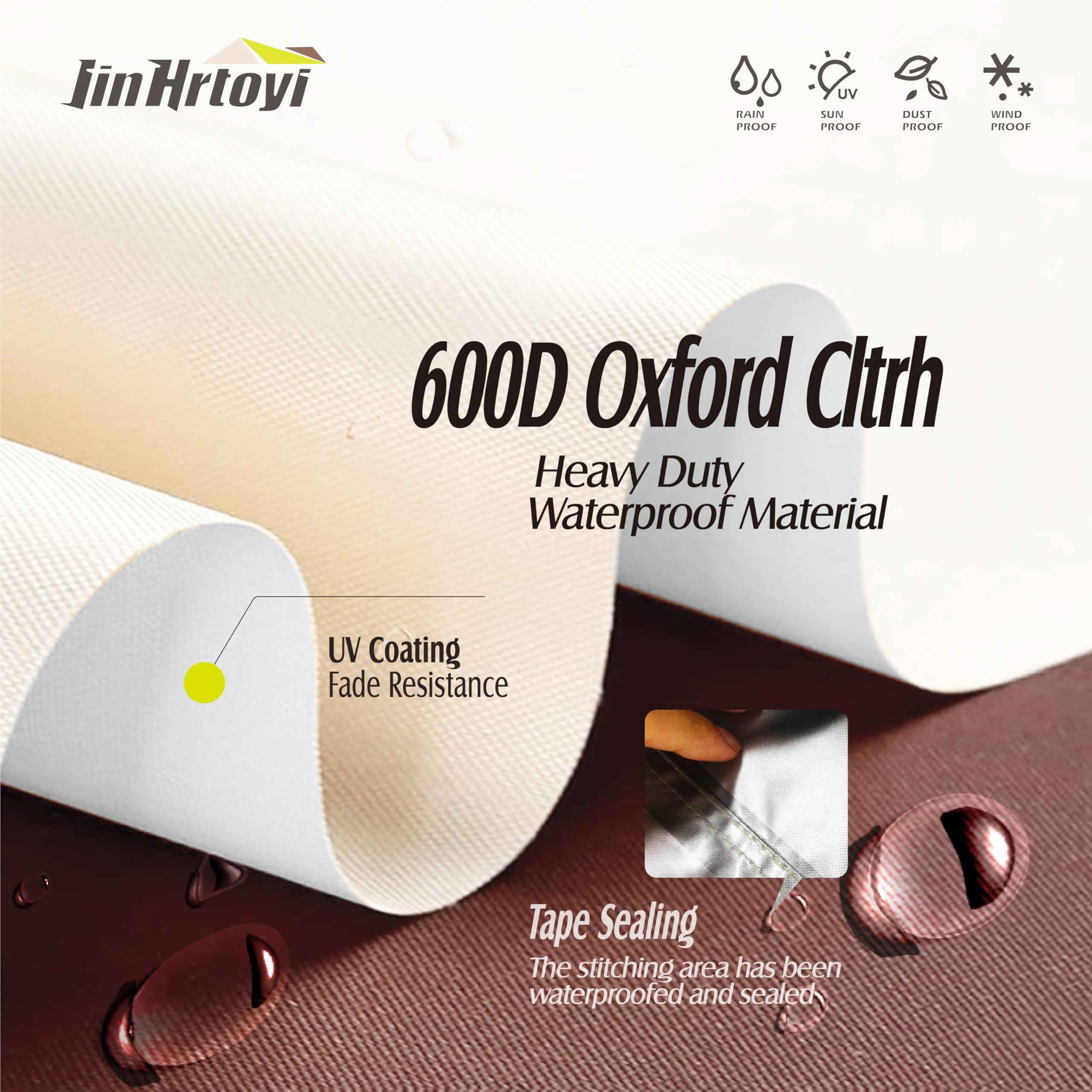 Jin Hrtoyi integrated air vent reduces condensation in windy days.